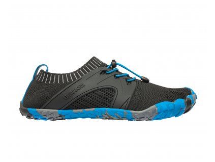 BENNON BOSKY BLACK/BLUE BAREFOOT volnočasová obuv