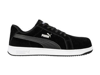 PUMA ICONIC BLACK S1PL ESD bezpečnostní polobotka
