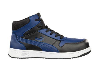 PUMA FRONTCOURT BLUE/BLK S3L ESD bezpečnostní kotníková obuv